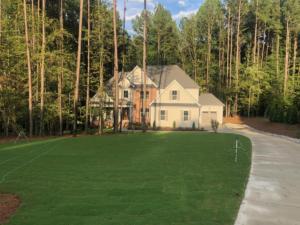 front yard drive