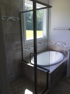 Master bath tile